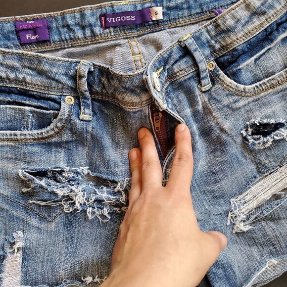 Vigoss Jean Shorts - Picture 4 of 9